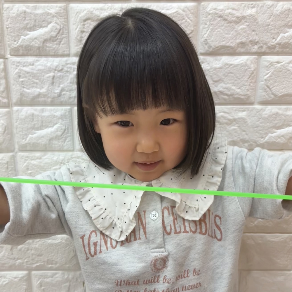 こどもの髪型 ふんわりぼぶ