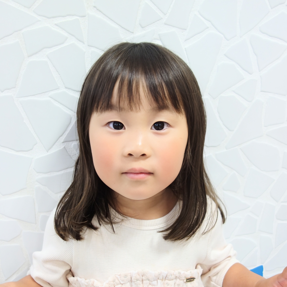 子どもの髪型ロングスタイル