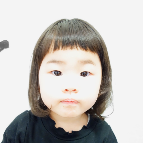 子どもの髪型ボブスタイル