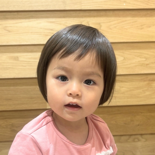 こどもの髪型　ナチュラルショート