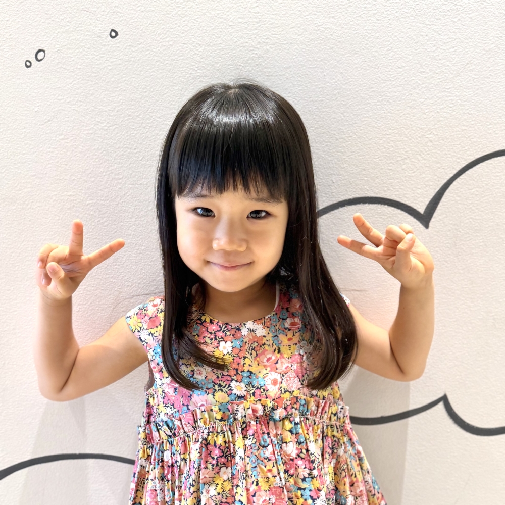 こどもの髪型　サマーロング