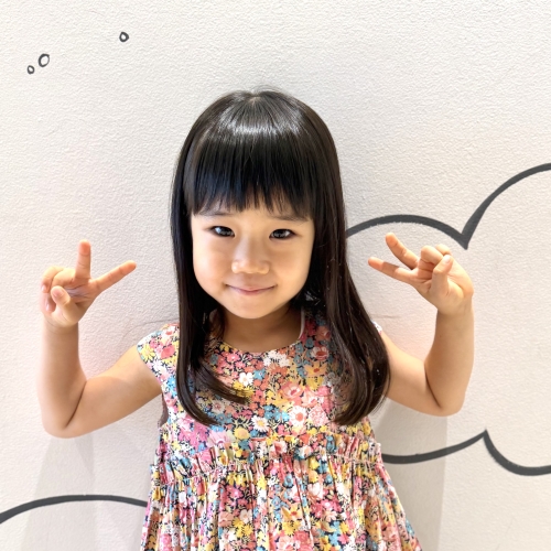 こどもの髪型　サマーロング