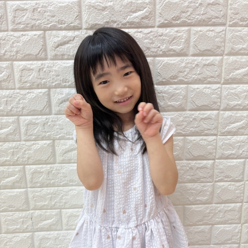 こどもの髪型 さらつやロング