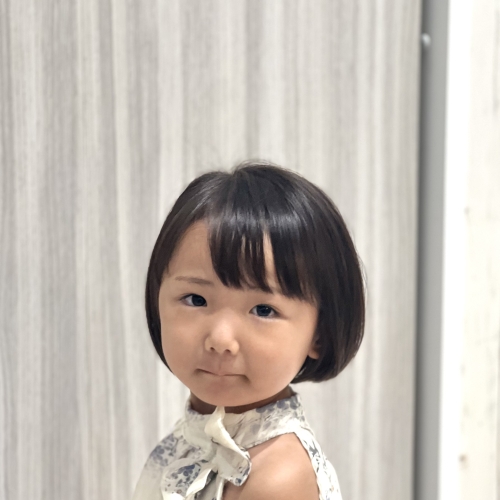 こどもの髪型  ショートボブ