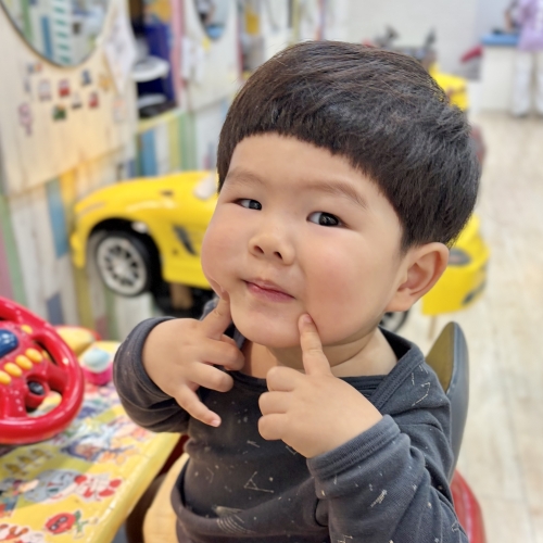 こどもの髪型　リトルマッシュ