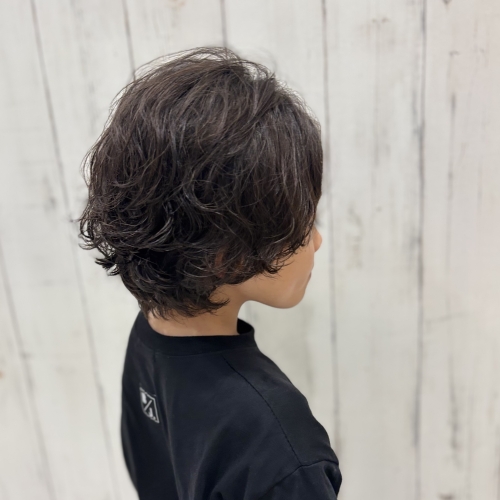こどもの髪型 ゆるふわパーマ