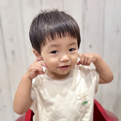 こどもの髪型 cuteショート