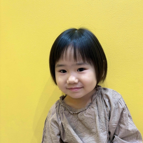 こどもの髪型　ショートボブ