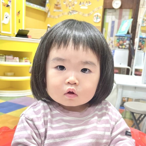 こどもの髪型　ボブ