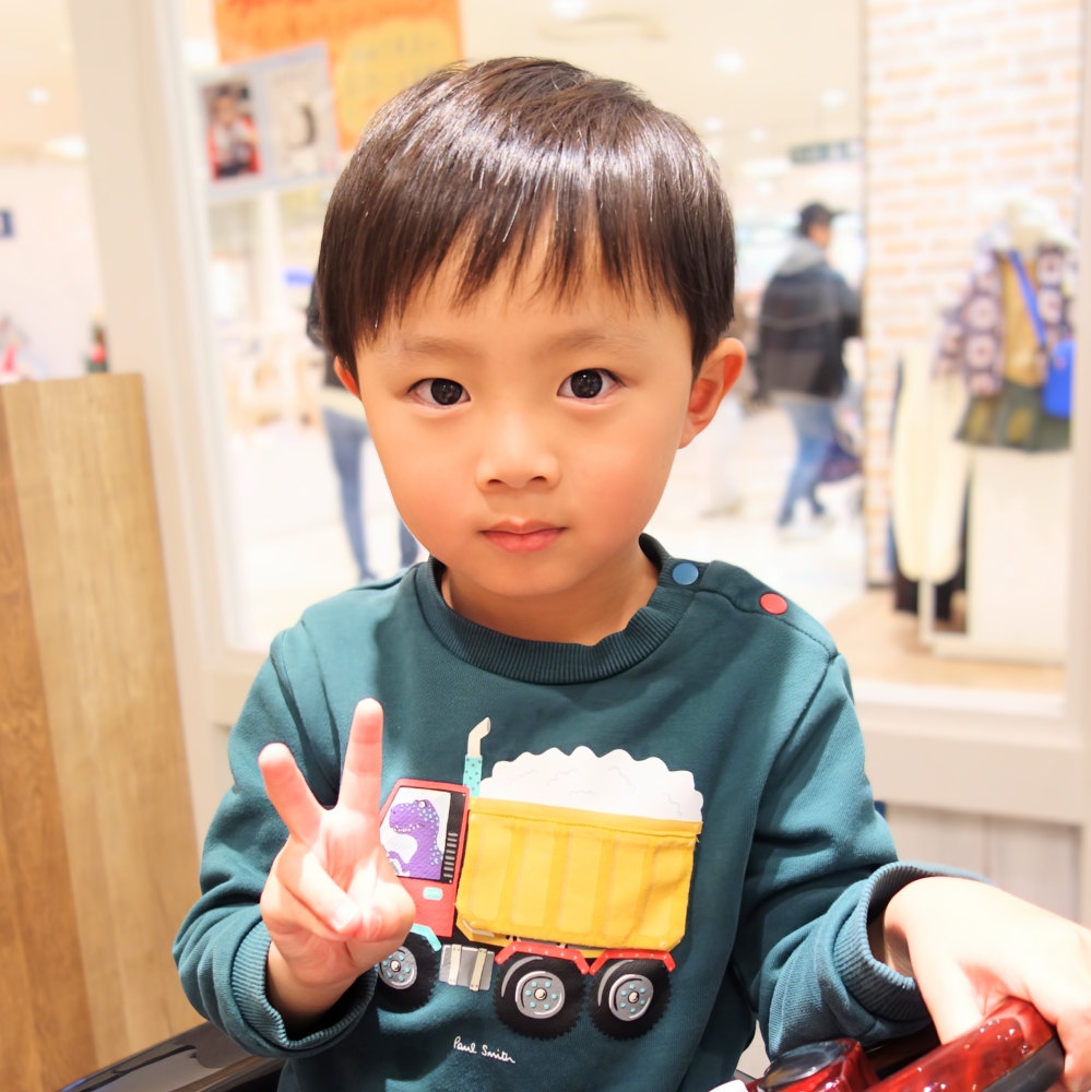 子どもの髪型ショートスタイル