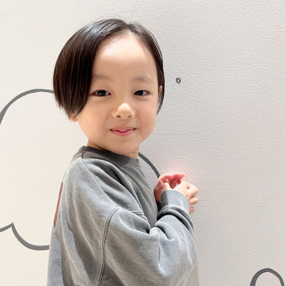 こどもの髪型　ハンサムキュート