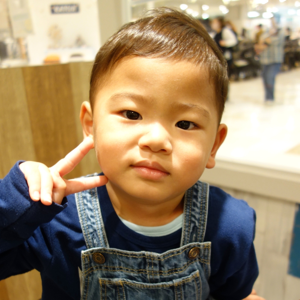 こどもの髪型 サイドツーブロック