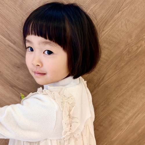 こどもの髪型 ミニボブ