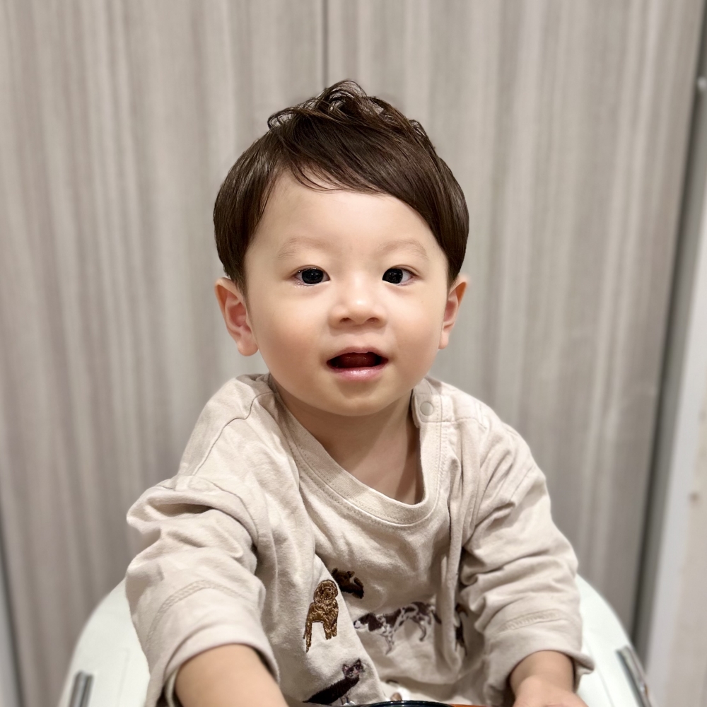 こどもの髪型　ナチュラルショート