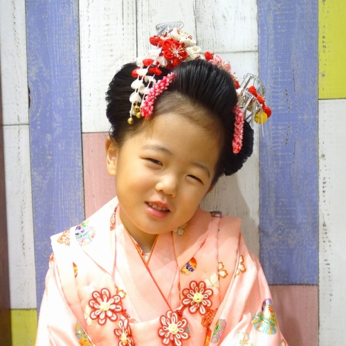 こどもの髪型　七五三　