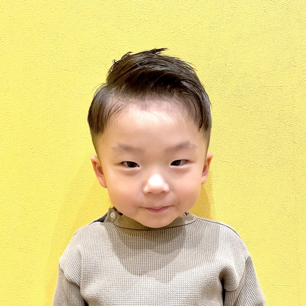 こどもの髪型　フェードスタイル