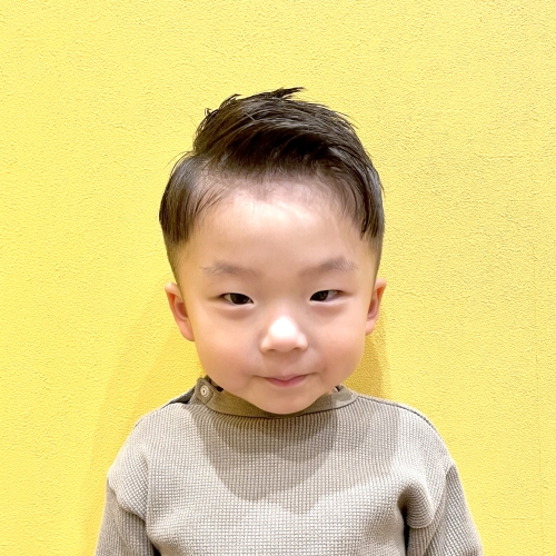 こどもの髪型　フェードスタイル