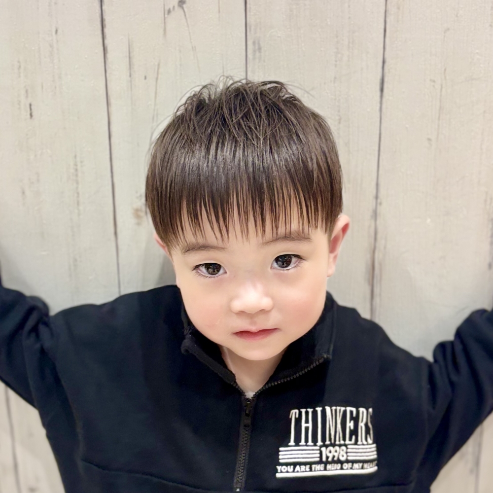 こどもの髪型　キュート❤︎ツーブロック