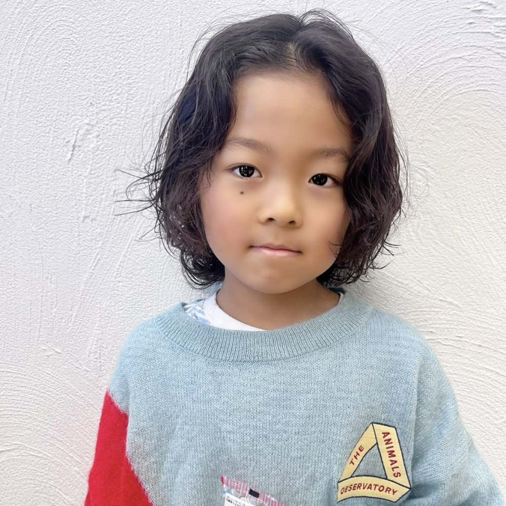 こどもの髪型　ニュアンス