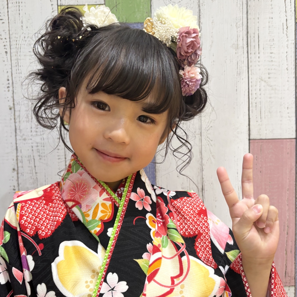 こどもの髪型　七五三　