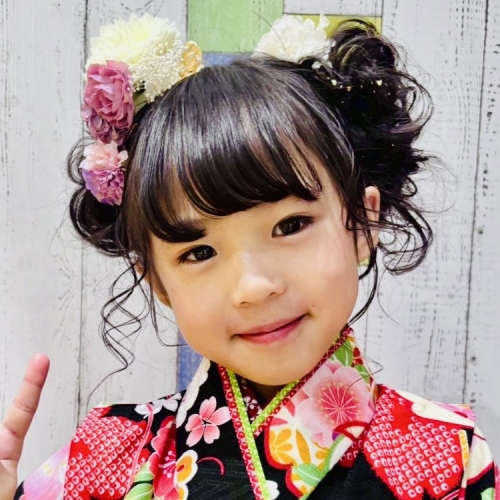 こどもの髪型　七五三　