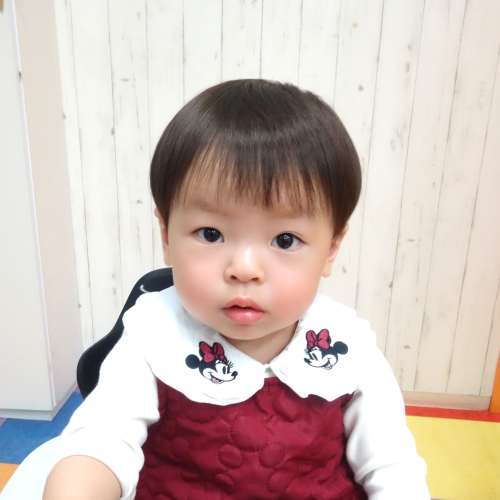 子供の髪型　キュートショート