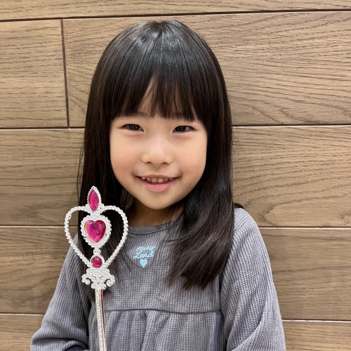 こどもの髪型 レイヤースタイル