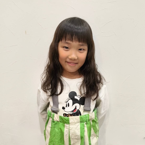 こともの髪型　パーマスタイル