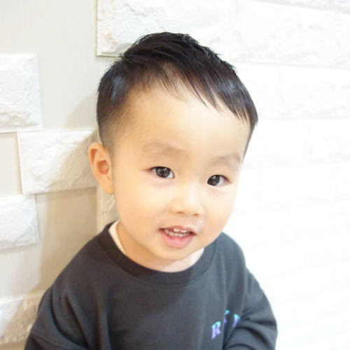 こどもの髪型　フェード