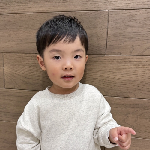 こどもの髪型　ツーブロック