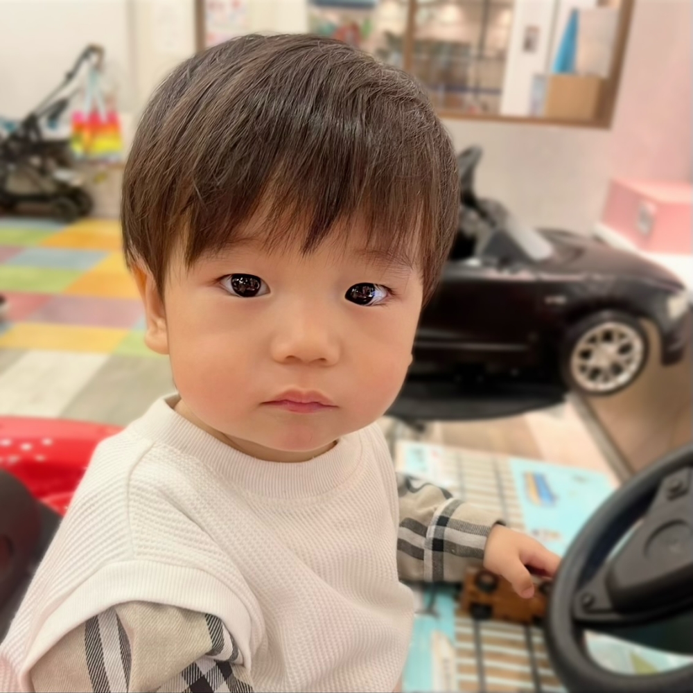 こどもの髪型　なちゅウルフ