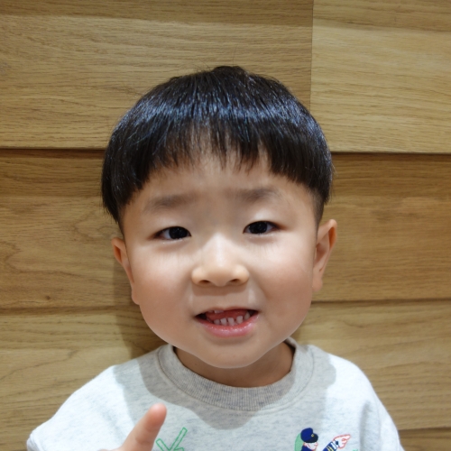 こどもの髪型　ショート