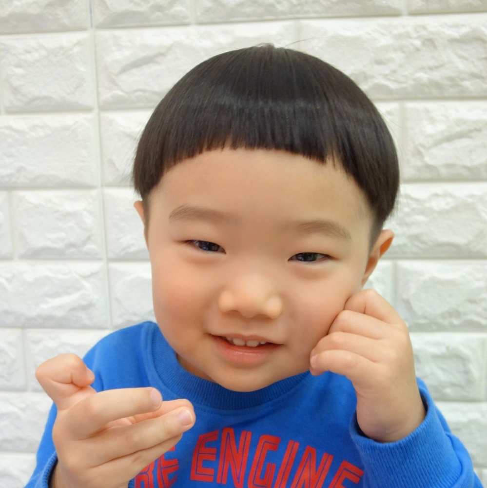 こどもの髪型ショート