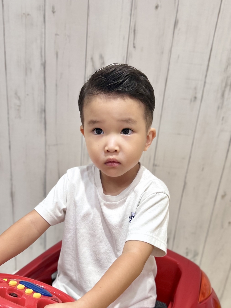 アップバングフェード